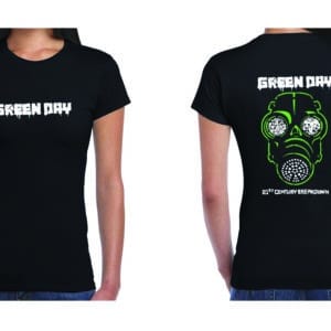 womens green day t-shirt
