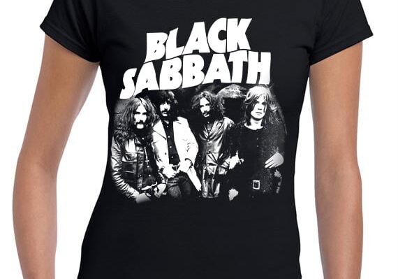 womens black sabbath t-shirt
